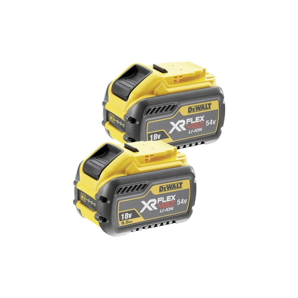 Produktbild för DeWALT DCB547X2-XJ, Batteri, 9 Ah, 54 V, DeWalt, Discharge o...