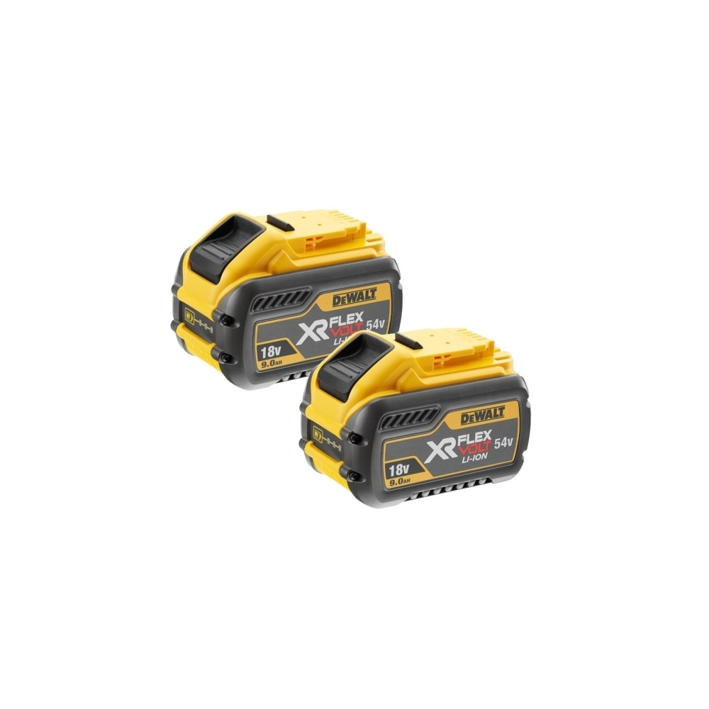 Produktbild för DeWALT DCB547X2-XJ, Batteri, 9 Ah, 54 V, DeWalt, Discharge o...