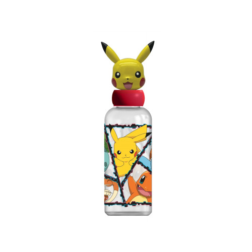 POKEMON POKÉMON FLASKA MED 3D-FIGURER 560 ML   Originalvattenflaska...