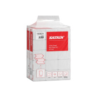 Produktbild för Handdukar Katrin Non-Stop Z-Fold 2-lagers L24xB20,3xD8cm Ny...