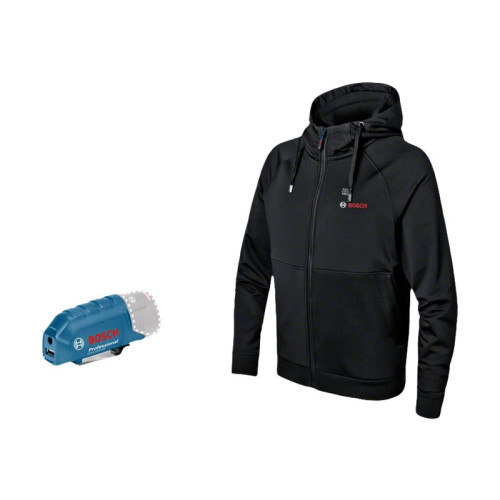 Bosch Bosch GHH 12+18V XA Professional - huvtröja - XXX large - 5% spandex, 95 % polyester - svart