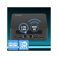 Produktbild för MSI Cubi Z AI 8M 008BEU - mini-PC Ryzen 5 8645HS 4.3 GHz - 0 GB - ingen HDD
