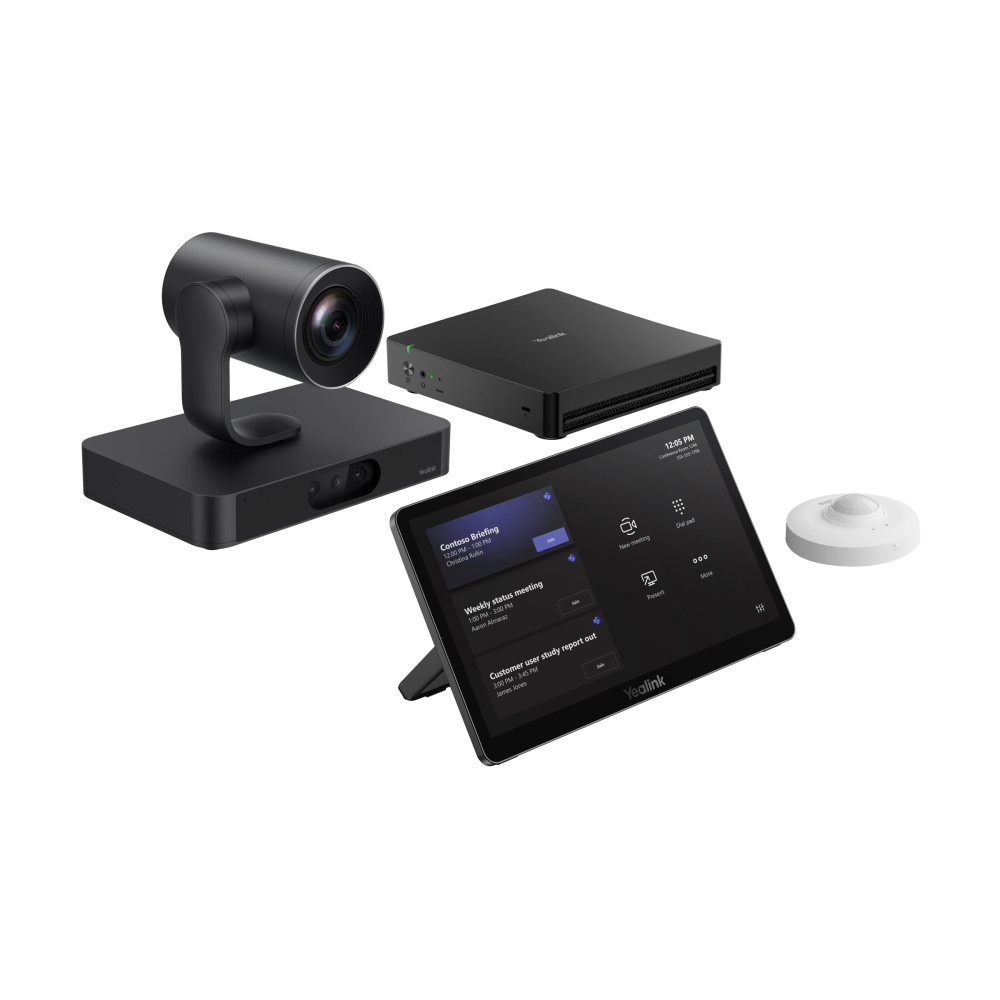 Produktbild för Yealink MVC Series MVC S80-C5U - Microsoft Teams Rooms - paket för videokonferens - power adapter included