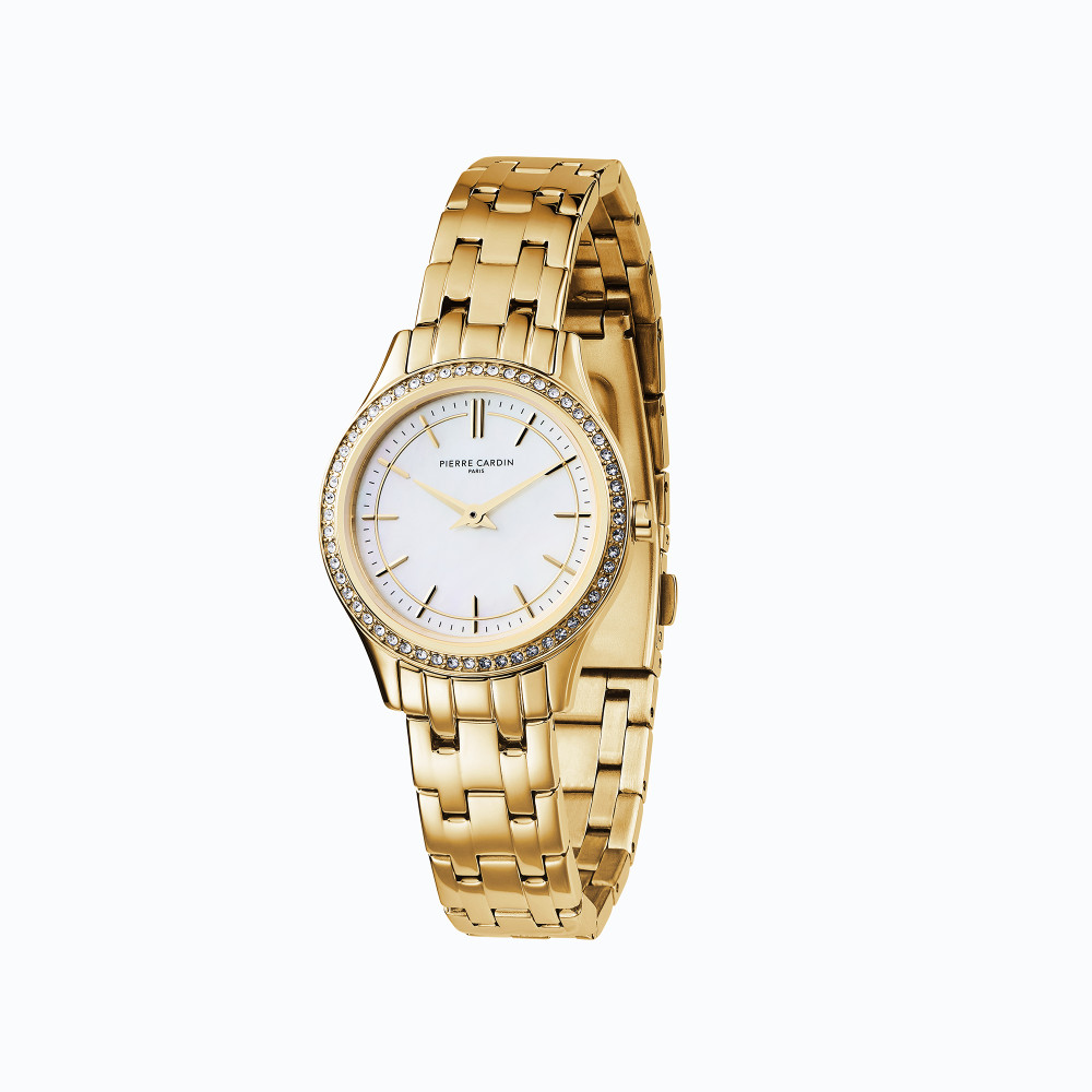 Produktbild för PIERRE CARDIN CF.0611.SE.G - Quartz Klocka Dam (30MM)