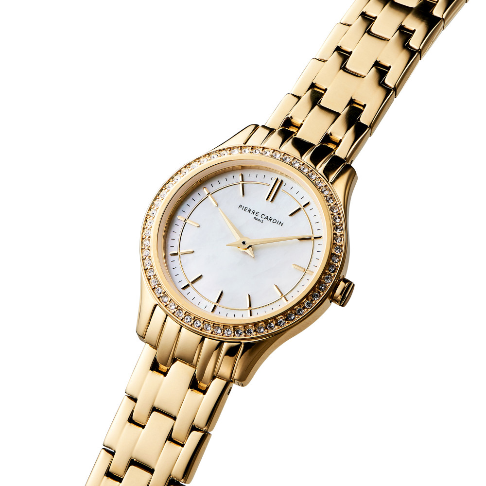 Produktbild för PIERRE CARDIN CF.0611.SE.G - Quartz Klocka Dam (30MM)