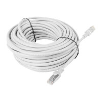 Produktbild för Lanberg patch-kabel - 15 m - grå, RAL 7035