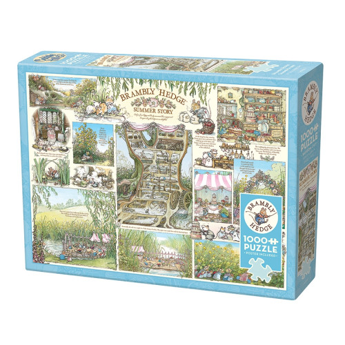 Cobble Hill Brambly Hedge Summer Story, Pussel, 1000 bitar, Cobble Hill