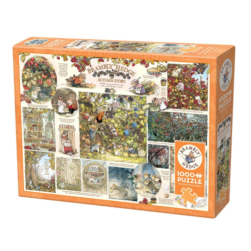 Cobble Hill Brambly Hedge Autumn Story, Pussel, 1000 bitar, Cobble Hill