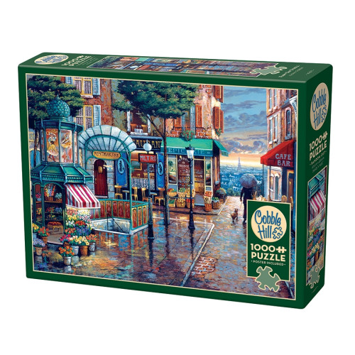 Cobble Hill Rainy Day Stroll, Pussel, 1000 bitar, Cobble Hill