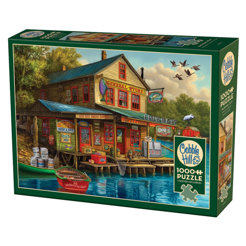 Cobble Hill Bob's Beer & Bait, Pussel, 1000 bitar, Cobble Hill