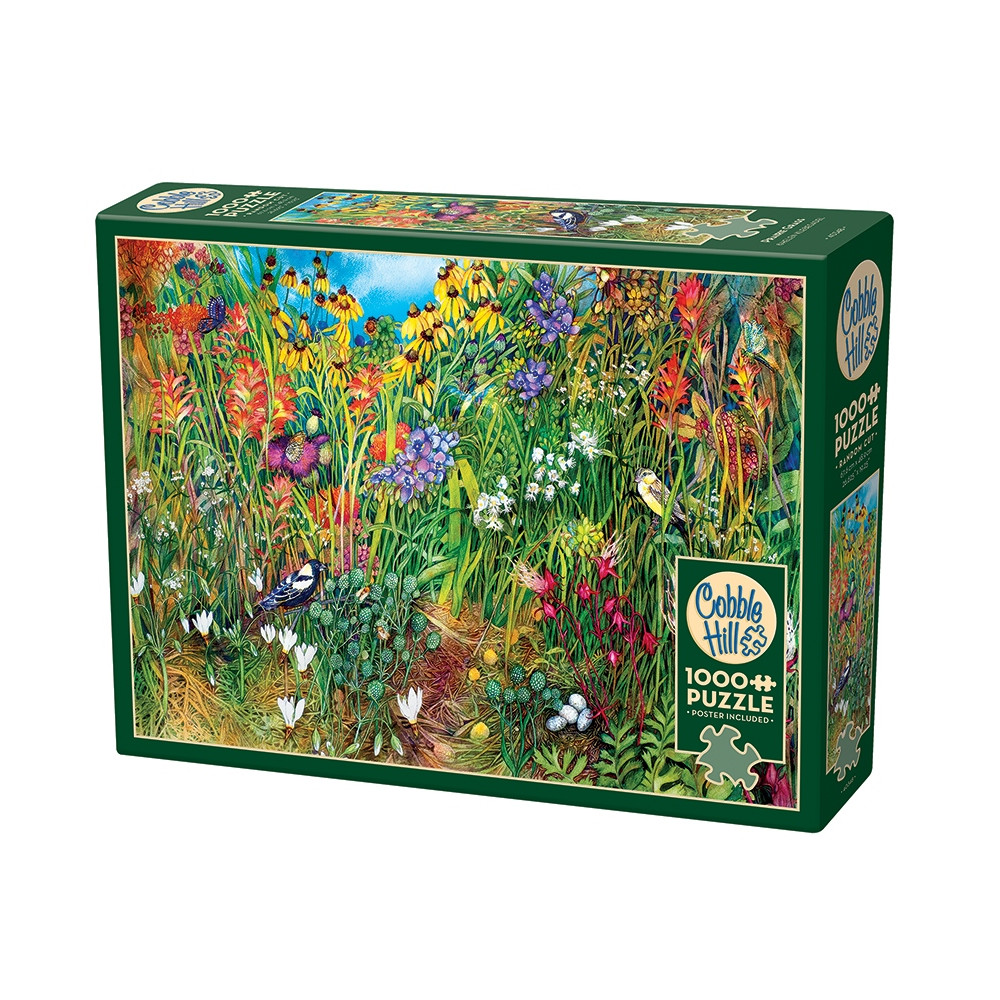 Produktbild för Prairie Grass, Pussel, 1000 bitar, Cobble Hill