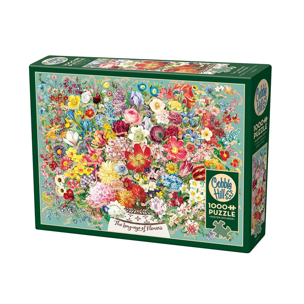 Produktbild för The Language of Flowers, Pussel, 1000 bitar, Cobble Hill
