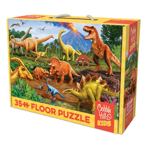 Cobble Hill Dinos, Pussel, 35 bitar, Cobble Hill
