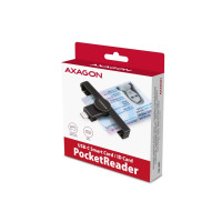 Produktbild för AXAGON CRE-SMPC - SMART-kortläsare - USB-C