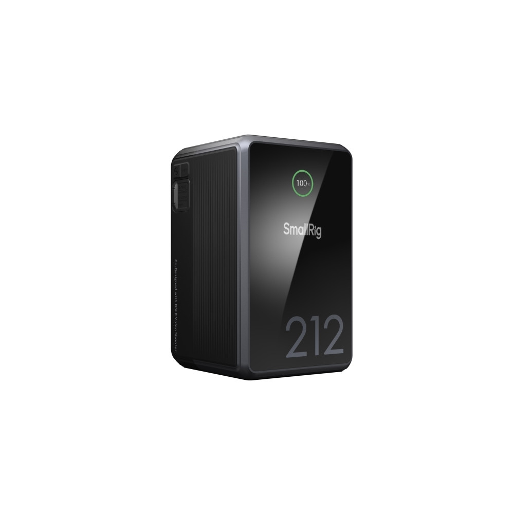 Produktbild för SmallRig VB212 batteriladdare/strömadapter - mini - Li-Ion - USB-C, USB, D-tap - 212 Watt
