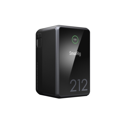 SMALLRIG SmallRig VB212 batteriladdare/strömadapter - mini - Li-Ion - USB-C, USB, D-tap - 212 Watt