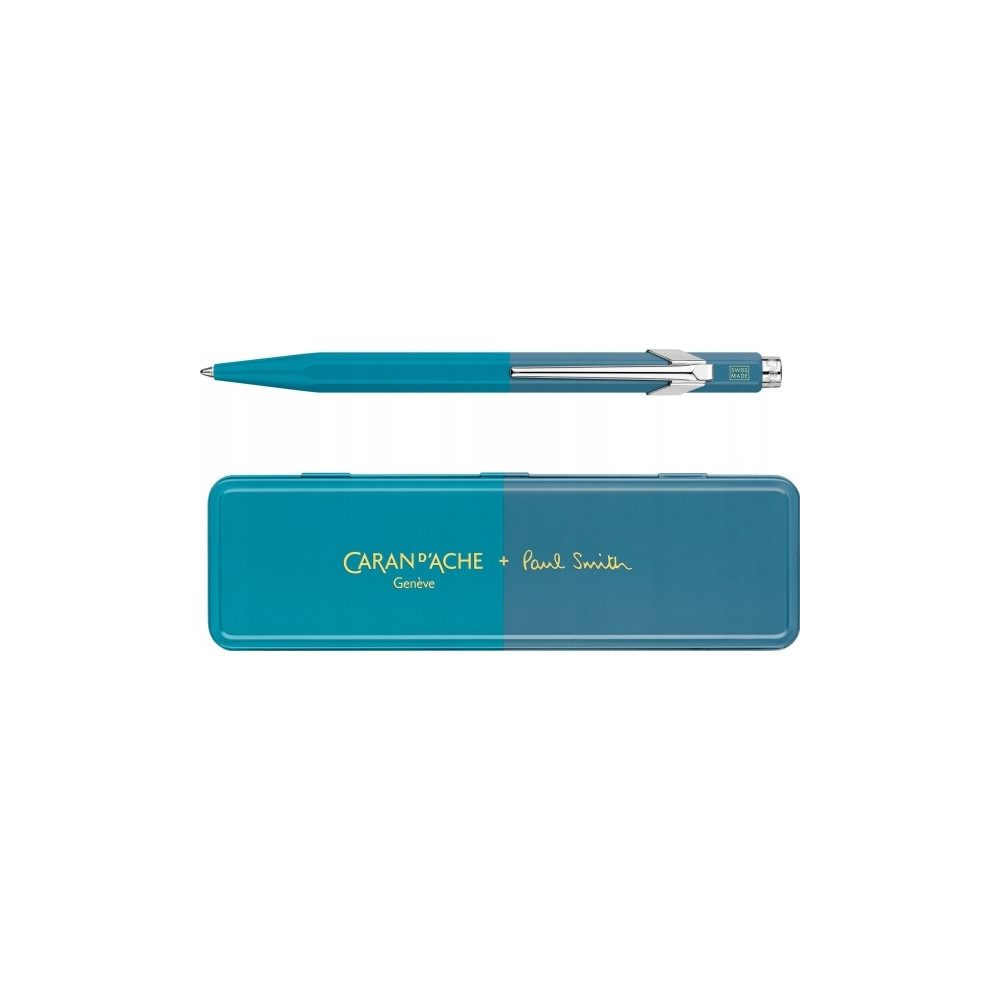 Produktbild för Caran d’Ache kulspetspenna 849 Paul Smith Edition 4 M i ask,...