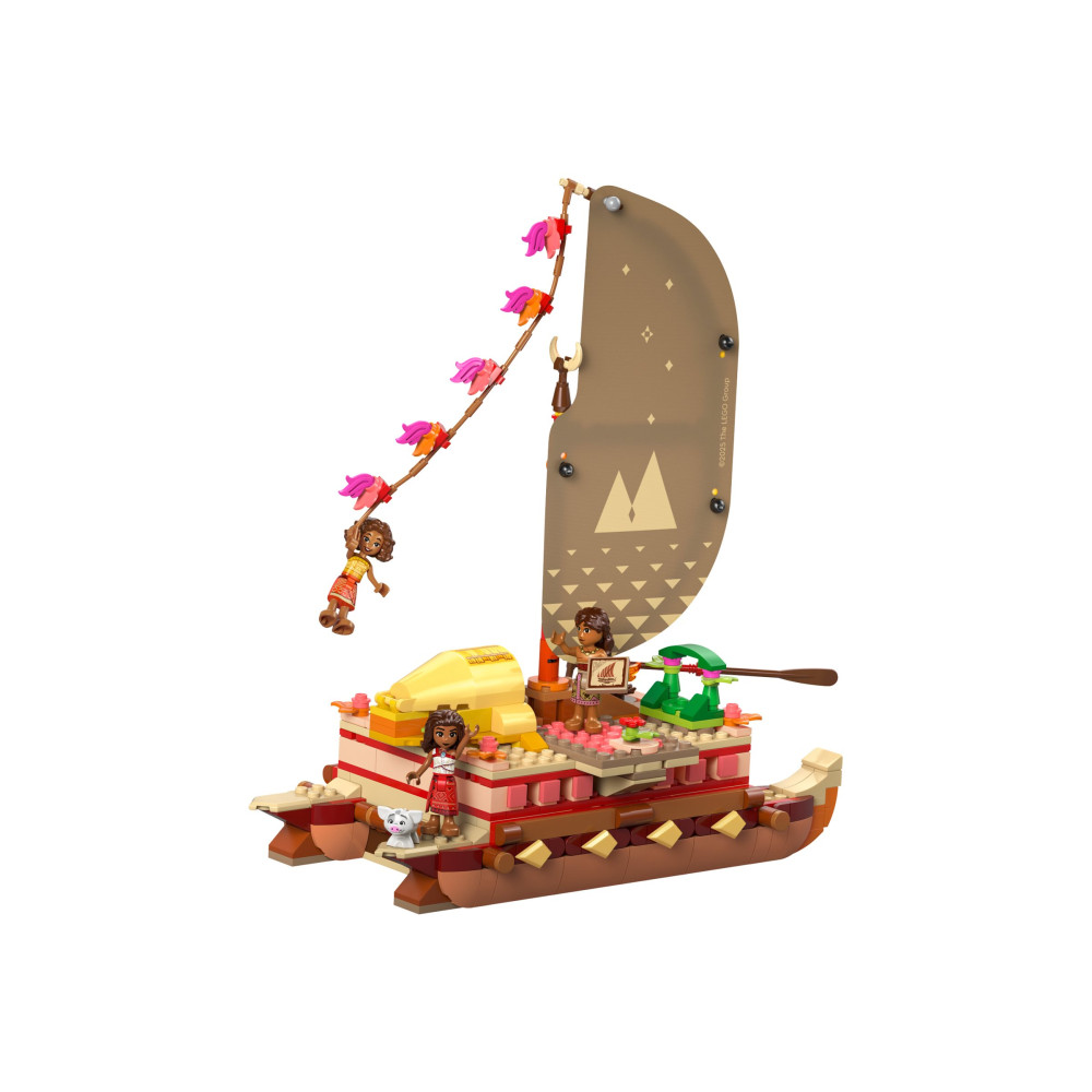 Produktbild för LEGO Disney 43270 - Moanas äventyrscanoe - byggsats