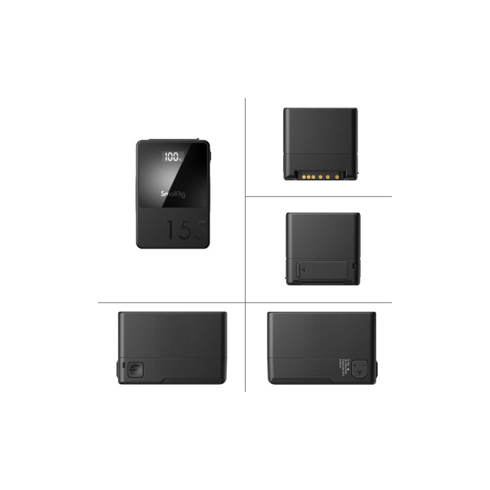 Produktbild för SmallRig VB155 mini, 10200 mAh, Litium, Power Delivery 3.0,...