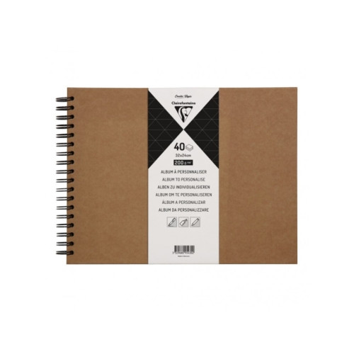 Clairefontaine Clairefontaine 95430C, Monokromatiskt, Brun, 40 ark, 200 g/m...