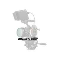 Produktbild för SmallRig 5609, monteringsplatta, svart, kolfiber, silikon, 1...