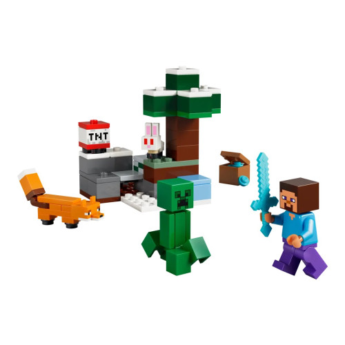 LEGO LEGO Minecraft 21583 - Steve's Taiga Äventyr - byggsats