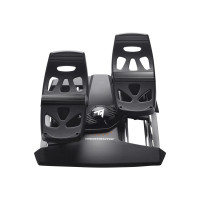 Produktbild för ThrustMaster T.16000M FCS Flight Pack - styrspak, gas och pedaler - kabelansluten