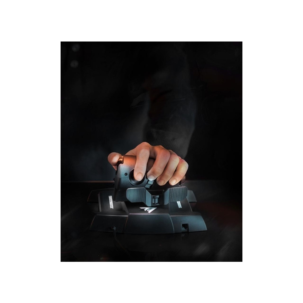 Produktbild för ThrustMaster T.16000M FCS Flight Pack - styrspak, gas och pedaler - kabelansluten