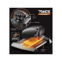 Produktbild för ThrustMaster T.16000M FCS Flight Pack - styrspak, gas och pedaler - kabelansluten