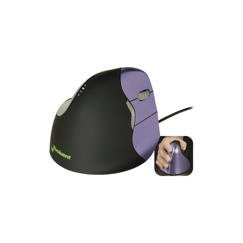 Produktbild för Evoluent VerticalMouse 4 Small - vertikal mus - USB