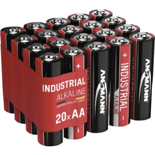 ANSMANN-ENERGY Ansmann LR6, Engångsbatteri, AA, Alkalisk, 1,5 V, 20 styck,...