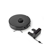 Produktbild för Nedis dammsugare - självgående laddare medföljer - svart