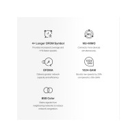 Produktbild för Mercusys Halo H60X V1 - Wifi-system - Wi-Fi 6 - skrivbordsmodell