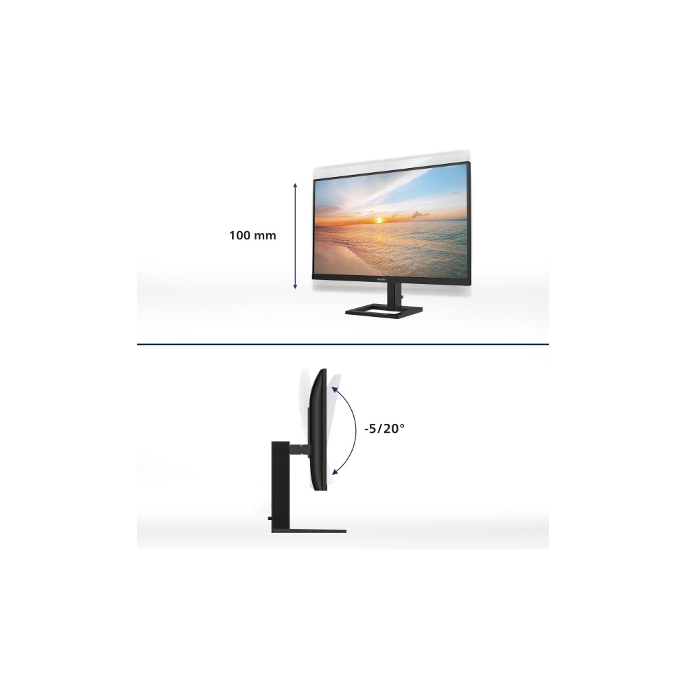 Produktbild för Philips 27E1N1900AE - 1000 Series - LED-skärm - 27" - HDR