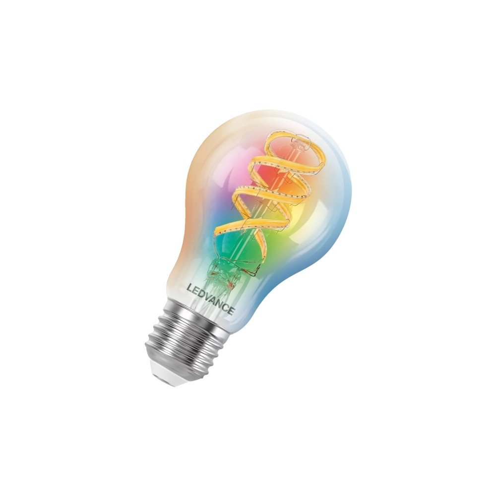 Produktbild för LEDVANCE SMART+ MATTER Filament Multicolor Classic A40 4.8W