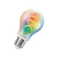 Produktbild för LEDVANCE SMART+ MATTER Filament Multicolor Classic A40 4.8W