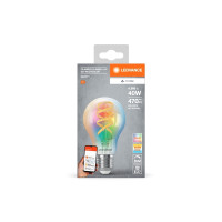 Produktbild för LEDVANCE SMART+ MATTER Filament Multicolor Classic A40 4.8W