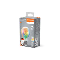 Produktbild för LEDVANCE SMART+ MATTER Filament Multicolor Classic A40 4.8W