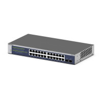 Produktbild för NETGEAR GS724T - Version 6 - switch - 24 portar - smart - rackmonterbar