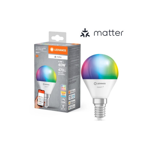 LEDVANCE LEDVANCE SMART+ MATTER Multicolor Classic P40 4,9W