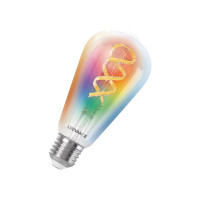 Produktbild för LEDVANCE SMART+ MATTER Filament Multicolor Classic E40 4,8W