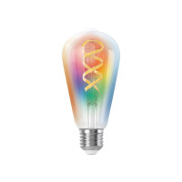 Produktbild för LEDVANCE SMART+ MATTER Filament Multicolor Classic E40 4,8W