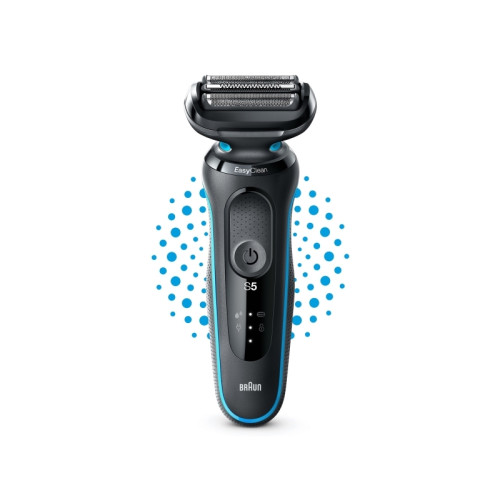 Braun Braun Series 5 51-M1000s, Folierakapparat, Svart, Blå, AutoS...