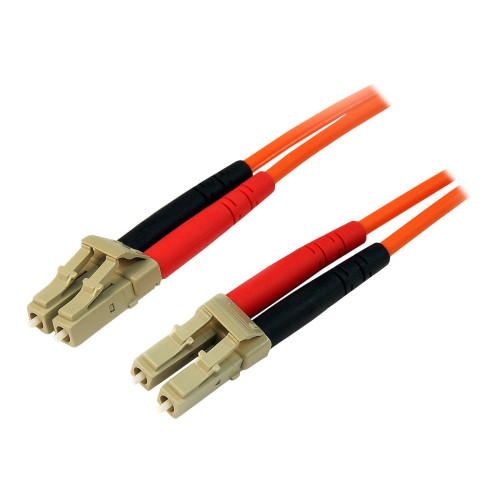 StarTech.com StarTech.com 5m Fiber Optic Cable - Multimode Duplex 50/125 - LSZH - LC/LC - OM2 - LC to LC Fiber Patch Cable - nätverkskabel - 5 m - 5 m