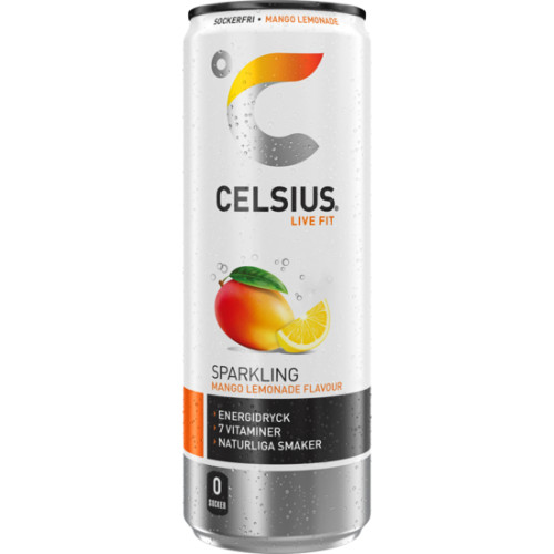 Celsius Celsius Mango Lemonade Energidryck 35,5cl