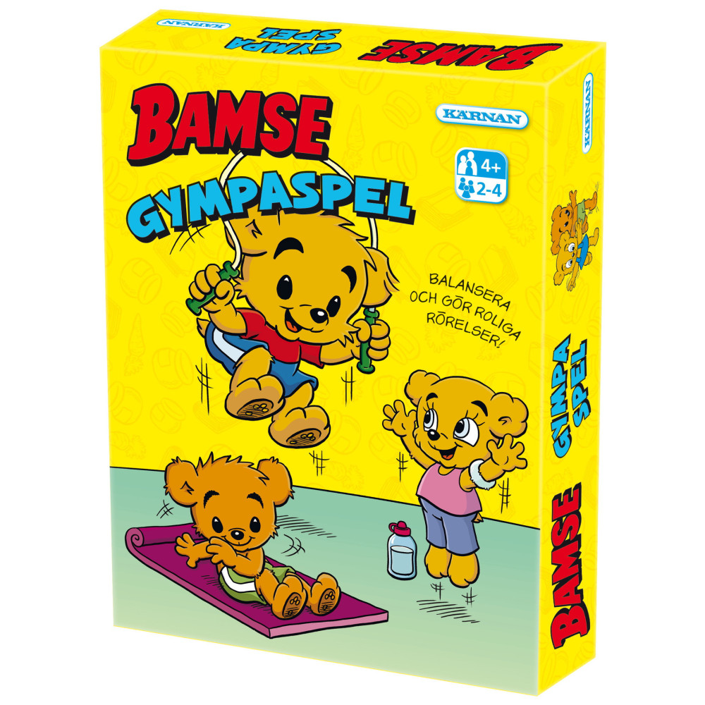 Produktbild för Bamse Gympaspel