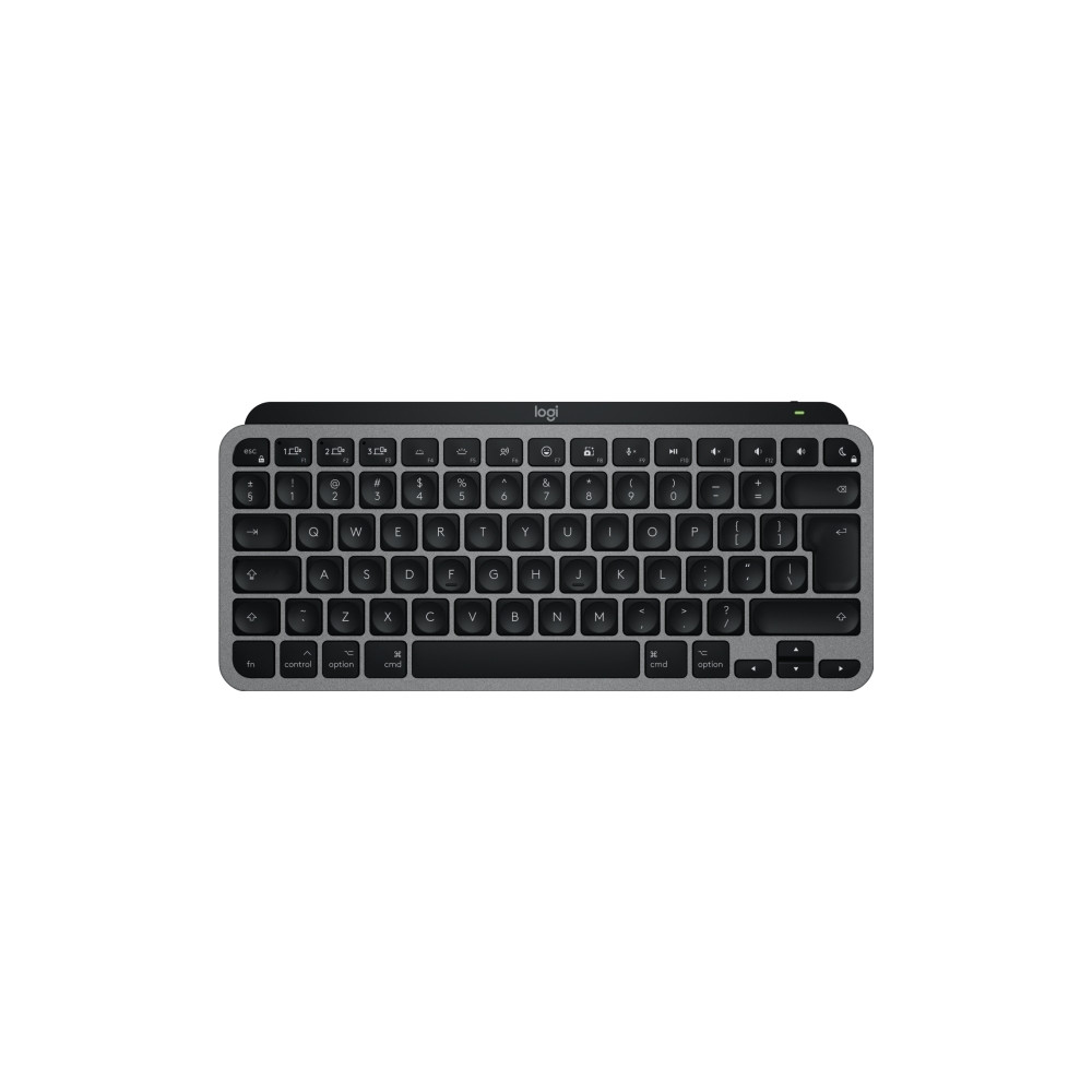 Produktbild för Logitech Master Series MX Keys Mini for Mac - tangentbord compact - QWERTY - USA, internationellt - rymdgrå Inmatningsenhet