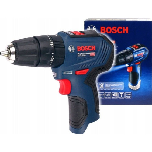 Bosch Powertools Borr-/skruvdragare Bosch GSB 12V-30, 12 V (utan batteri och...