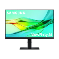Produktbild för Samsung ViewFinity S6 S24D600UAU - S60UD Series - LED-skärm - QHD - 24" - HDR