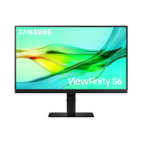 Produktbild för Samsung ViewFinity S6 S24D600UAU - S60UD Series - LED-skärm - QHD - 24" - HDR